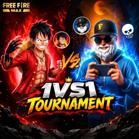 ফ্রী ফায়ার টুর্নামেন্ট 1 v 1(প্রাইজ ৪০ ৳)